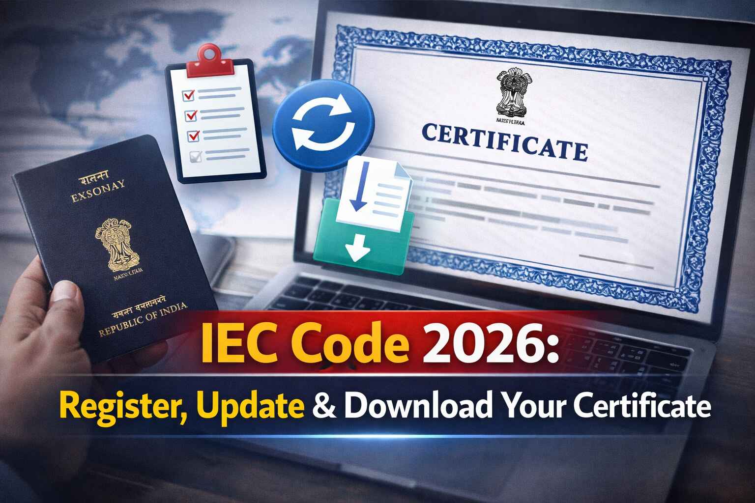 IEC Code 2026: Register, Update & Get Certificate